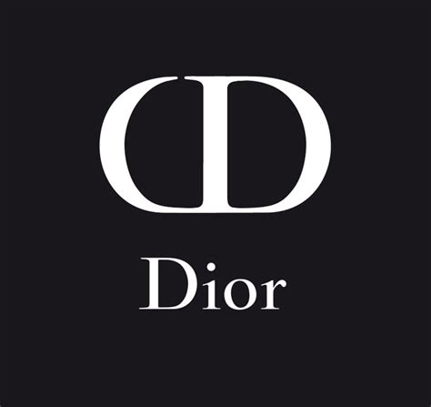 dior white logo|christian Dior logo white.